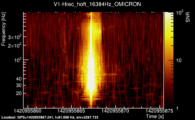 V1:Hrec_hoft_16384Hz 16s